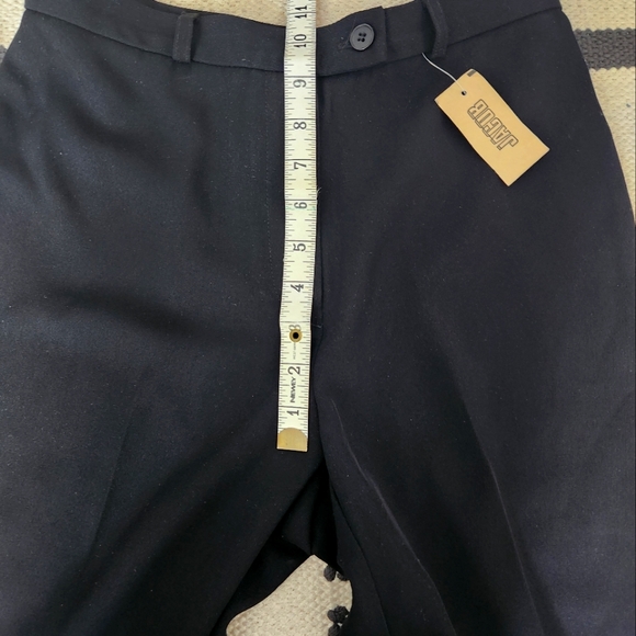 Jacob Black Challis Pants size 5/6 28" Waist 32" Inseam - Classic Dressy Trouser - Picture 7 of 8